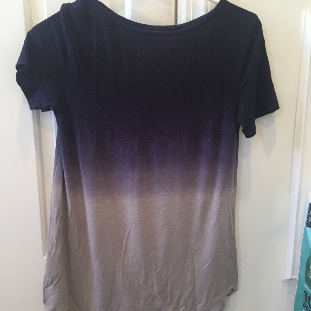 AEO Soft and Sexy Ombré Purple Grey PJ/TShirt